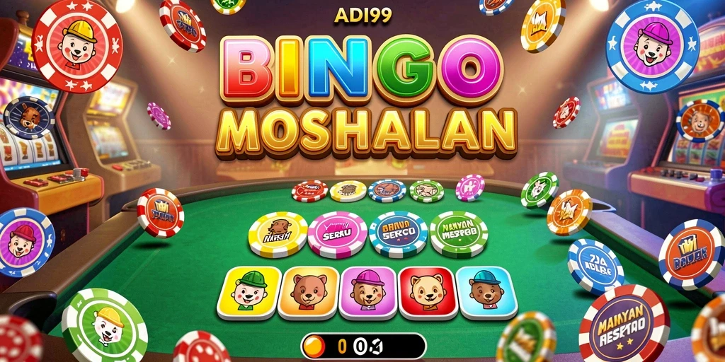 Tampilan gameplay seru dalam ADI99 dengan berbagai pilihan Bingo.