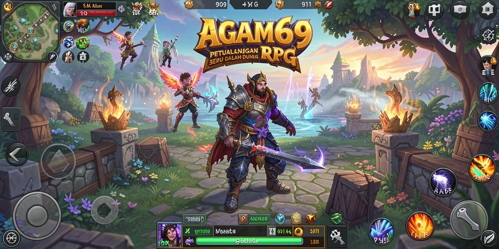 Screenshot <strong>AGAM69</strong> menampilkan pertempuran mendebarkan dan grafis yang memikat.