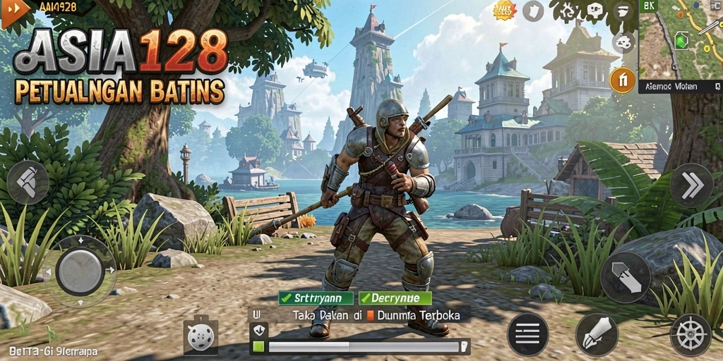 Tampilan gameplay ASIA128 yang menawan dalam dunia terbuka.