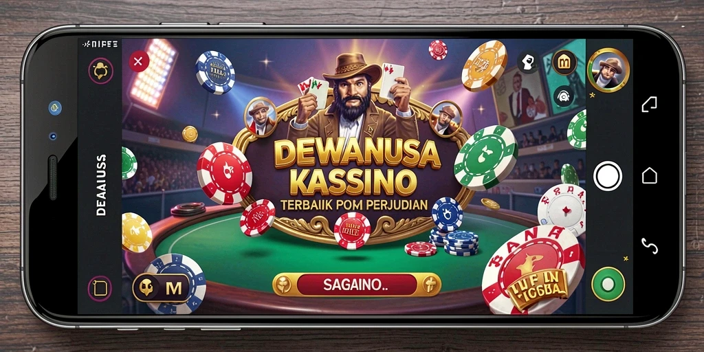 Tangkapan layar menampilkan gameplay seru di DEWANUSA Kasino.