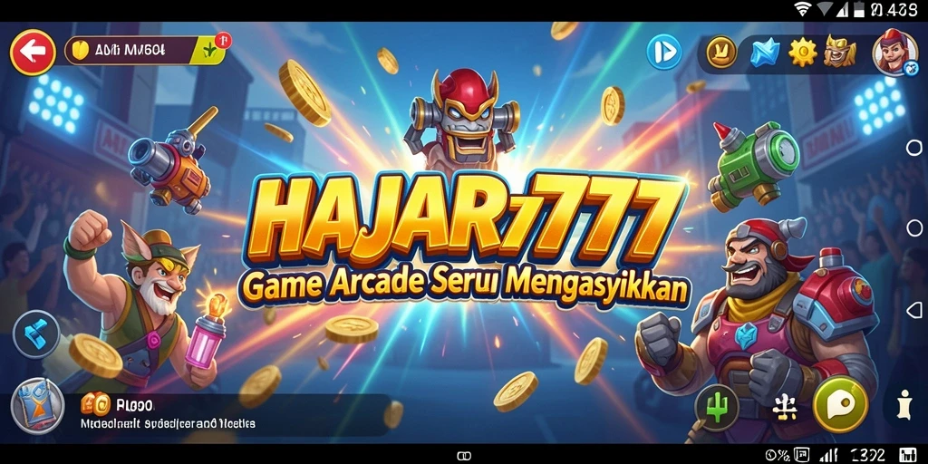 Tampilan gameplay HAJAR777 yang seru dan menantang.
