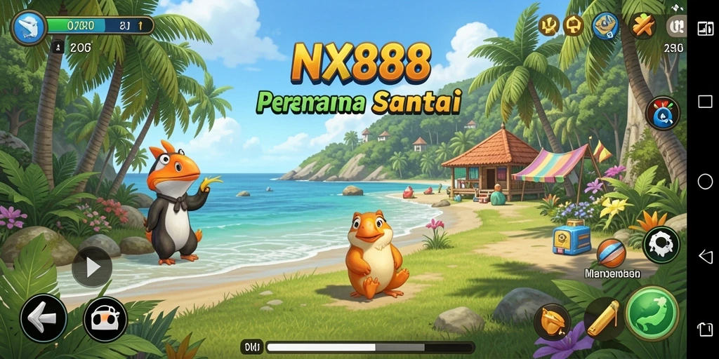 Gameplay NX888 yang menyenangkan dan penuh warna