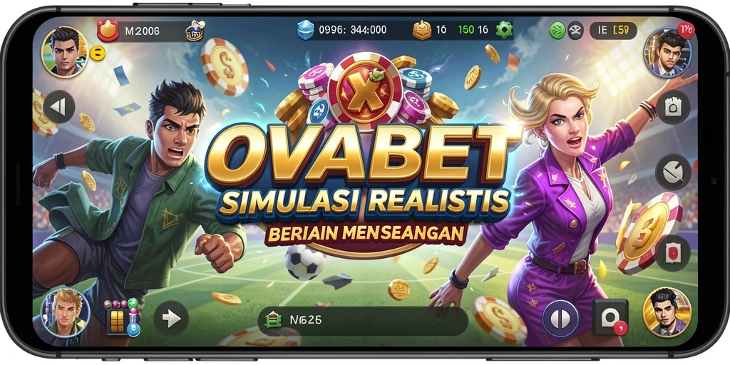 Screenshot gameplay OVABET menampilkan pengalaman simulasi yang mendalam.