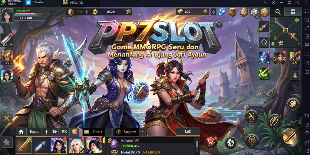 Menampilkan gameplay menarik di dunia fantasi PP7SLOT.