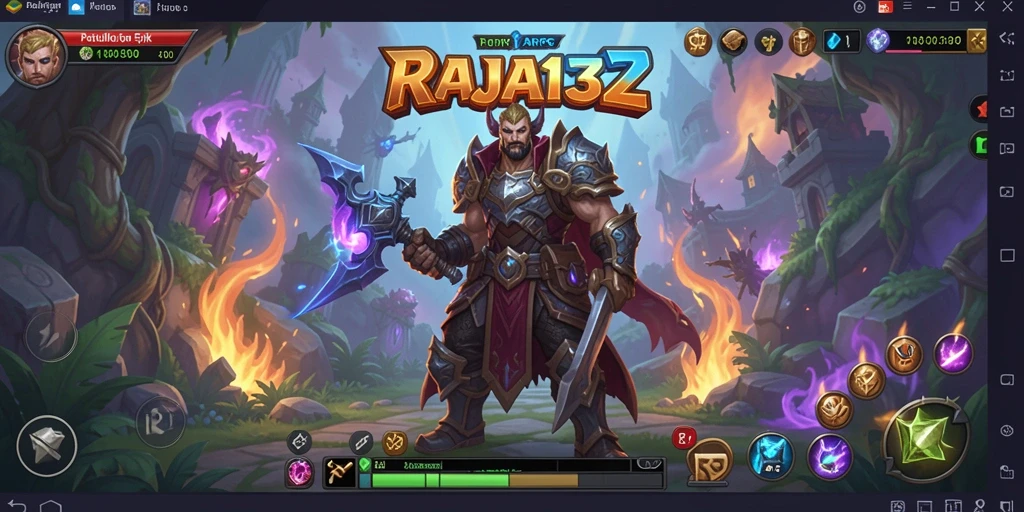 Screenshot gameplay RAJA132 menampilkan aksi yang mendebarkan dalam petualangan ARPG.