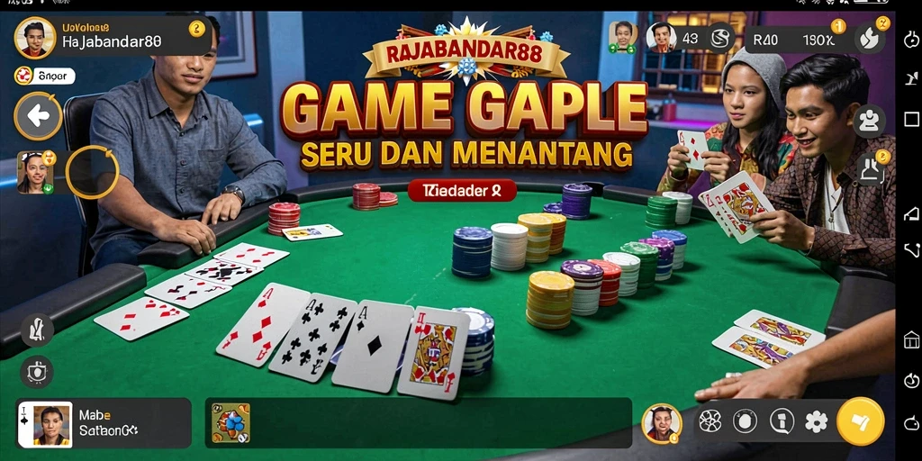 Tampilan gameplay menarik dari RAJABANDAR88