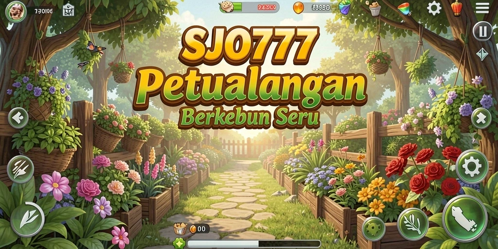 Tampilan gameplay menarik di ladang pertanian SJO777