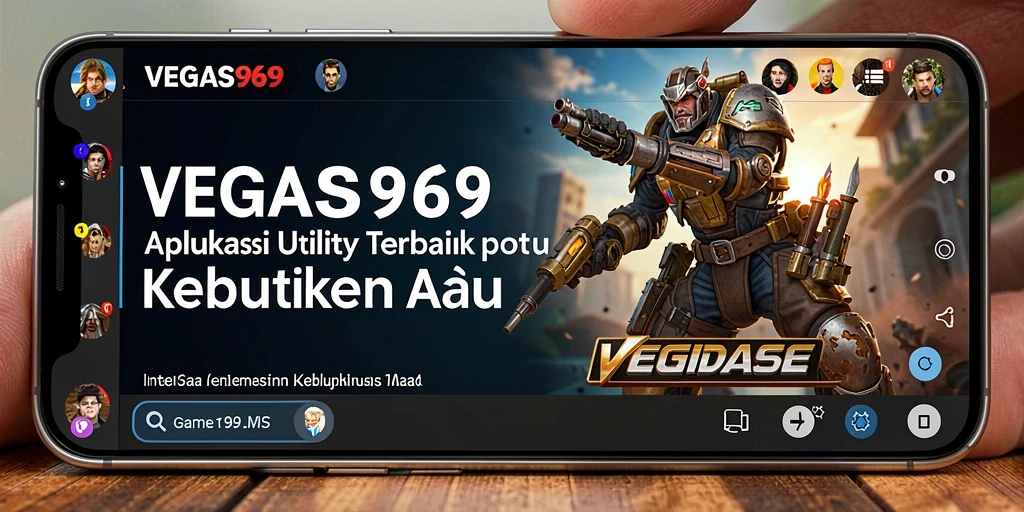 Tampilan utama VEGAS969 menampilkan antarmuka yang intuitif dan fungsional.