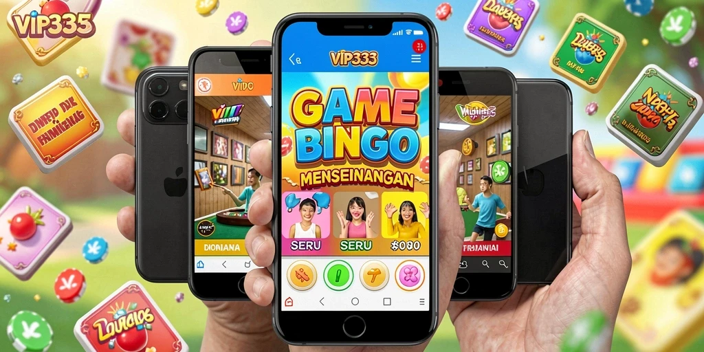 Tampilan gameplay seru dari permainan Bingo VIP333.