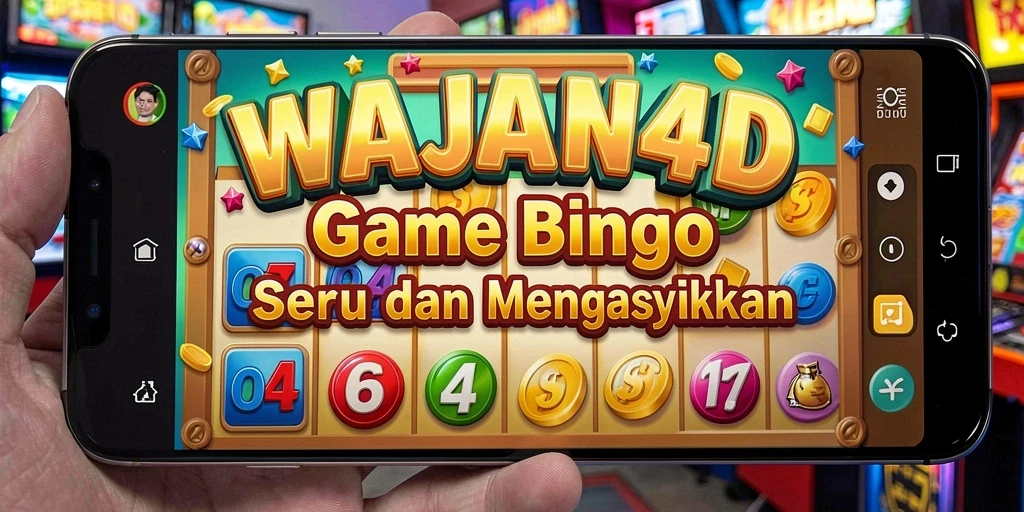 Tangkapan layar WAJAN4D menampilkan gameplay Bingo yang seru dan interaktif.
