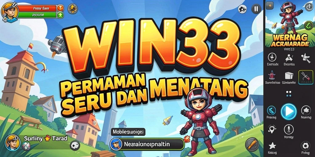 Tampilan menarik gameplay WIN33 dalam genre Arcade.